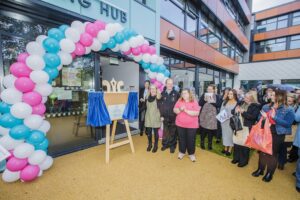 Wellbeing Hub official opening at Crown Building, Wrexham.