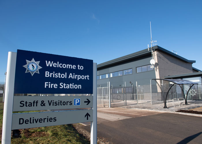 news from wales cardiff company provide bristol airport fire station