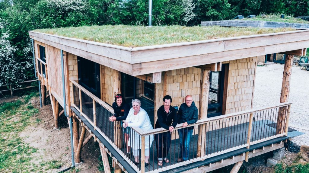 Coastal Housing Group has partnered with social enterprise Down to Earth on its latest development to create innovative sustainable homes while helping vulnerable people