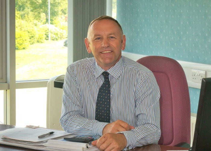 Alan Brady managing director AB Glass 2