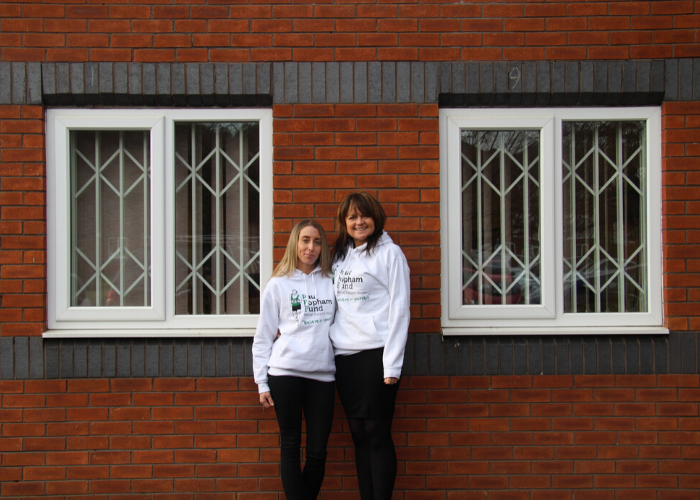 Hayleigh Isaac, support service co-ordinator and Joanne Popham, CEO of The Paul Popham Fund