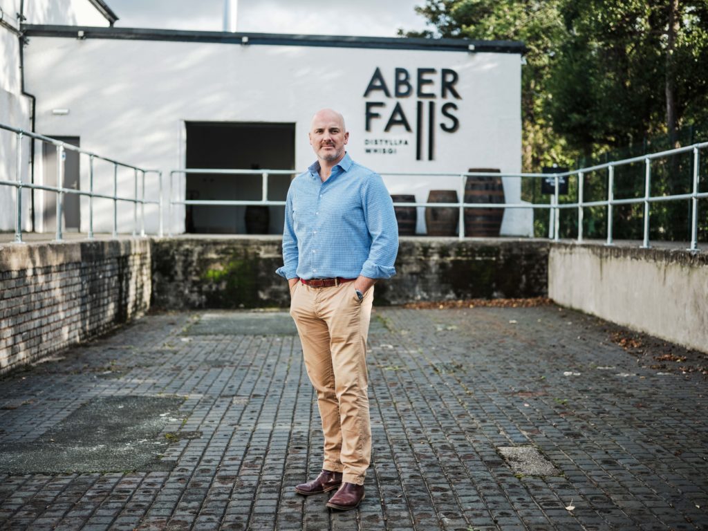 James Wright, managing director of Aber Falls Distillery