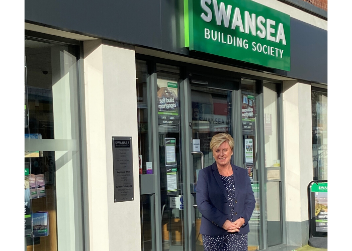 Jane Parker, branch manager at Swansea Building Society