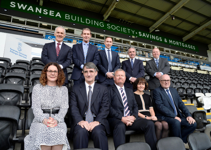 Swansea Building Society senior management team