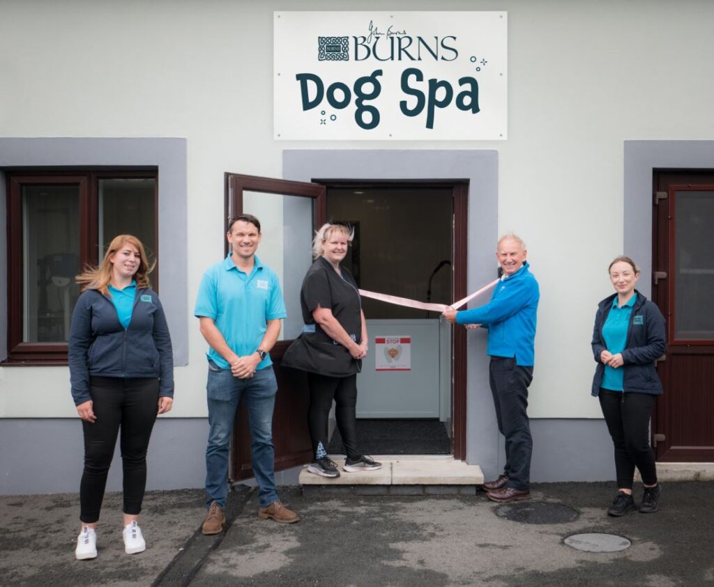 Burns Pet Nutrition has opened its own grooming salon, the Dog Spa in Kidwelly