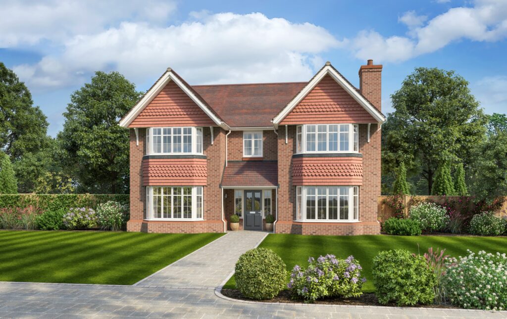 Edenstone Homes is building large and luxurious new homes at Beaufort Gardens, Lisvane