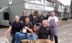 Taff's Well Inn reopens (002)