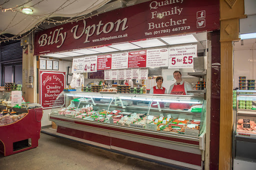 Swansea Market in South Wales, UK.