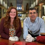 Acclaimed author Caryl Lewis learns about bees, books and buried truths in emotional voyage of S4C’s Cyfrinachau’r Llyfrgell