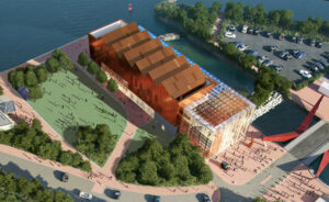 Museum of Military Medicine planned for Cardiff Bay. Image credit Scott Brownrigg