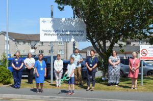 official opening of new cancer information and support centre at Withybush hospital