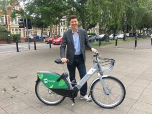 The switch has been flicked on Cardiff's first fleet of e-bikes