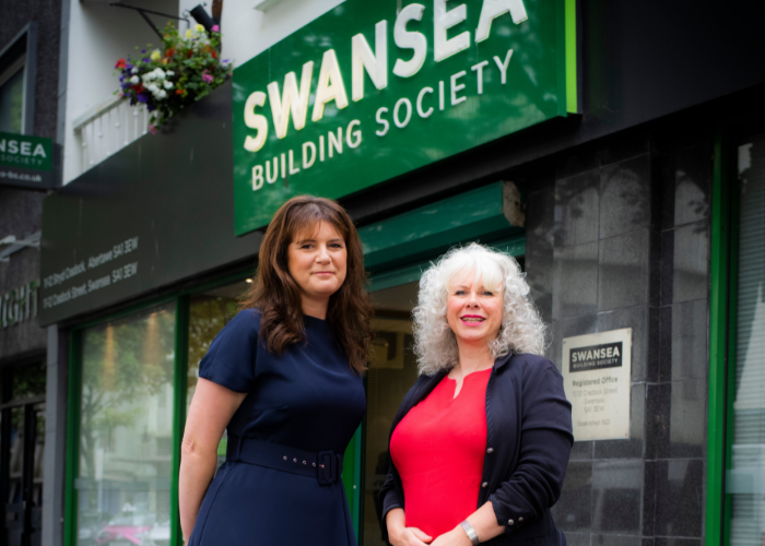 Paula-John-newly-appointed-mortgage-adviser-and-Sioned-Jones-area-manager-for-West-Wales-at-Swansea-Building-Society