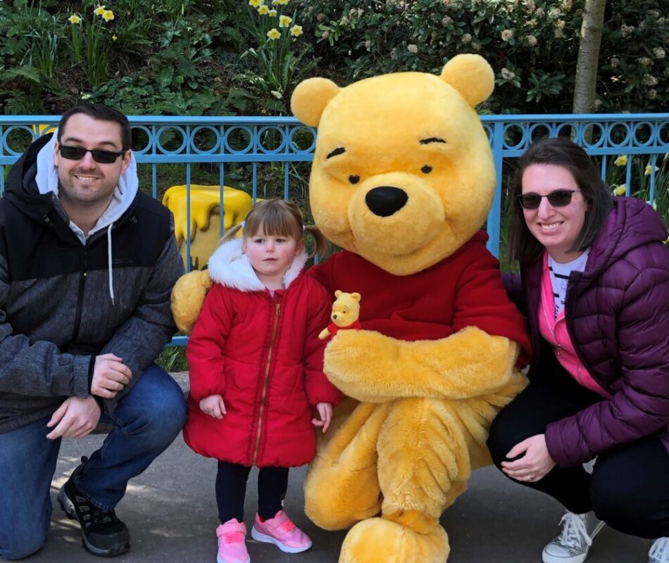 The-Bullens-on-a-family-holiday.-L-R-Carl-Ffion-Rebecca-with-Winnie-the-Pooh-scaled