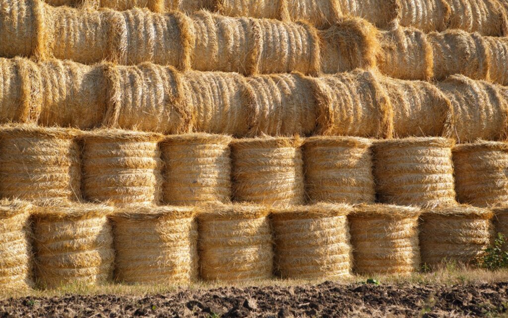 Farmers are being warned about hay stack limits