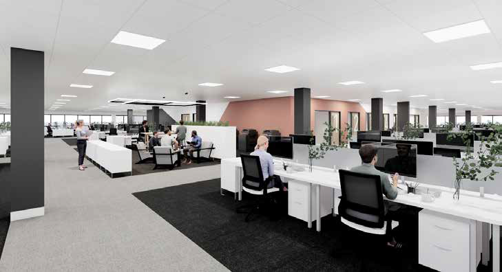 Open Plan office