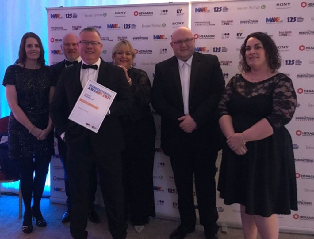 Viscose Closures at Make UK Manufacturing Awards 2021