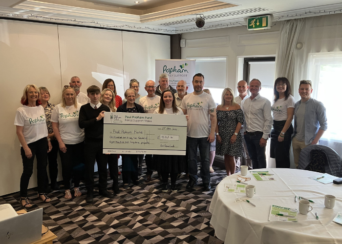 The Popham Kidney Support team, its trustees, volunteers and stakeholders at the annual supporters lunch