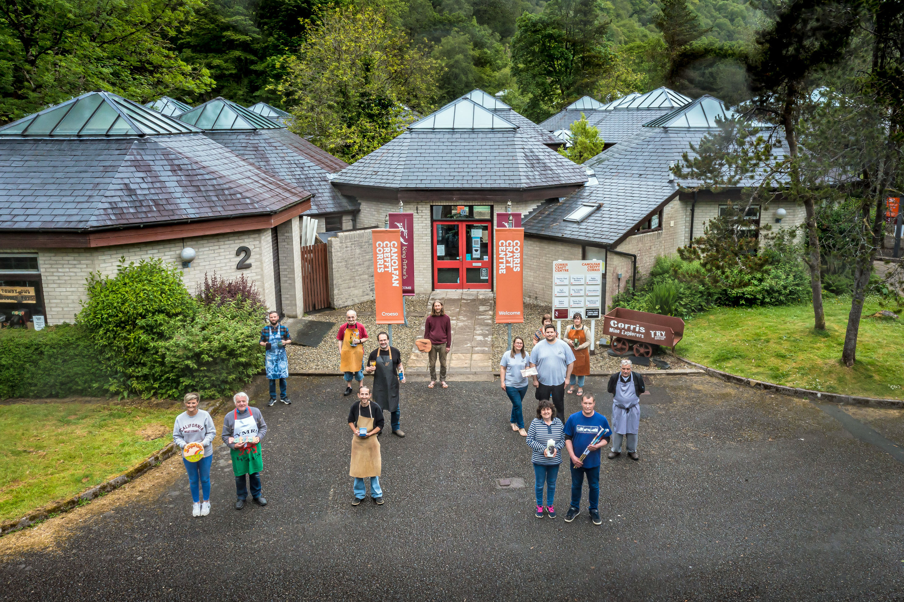 Leading Mid Wales craft centre celebrates 40th birthday