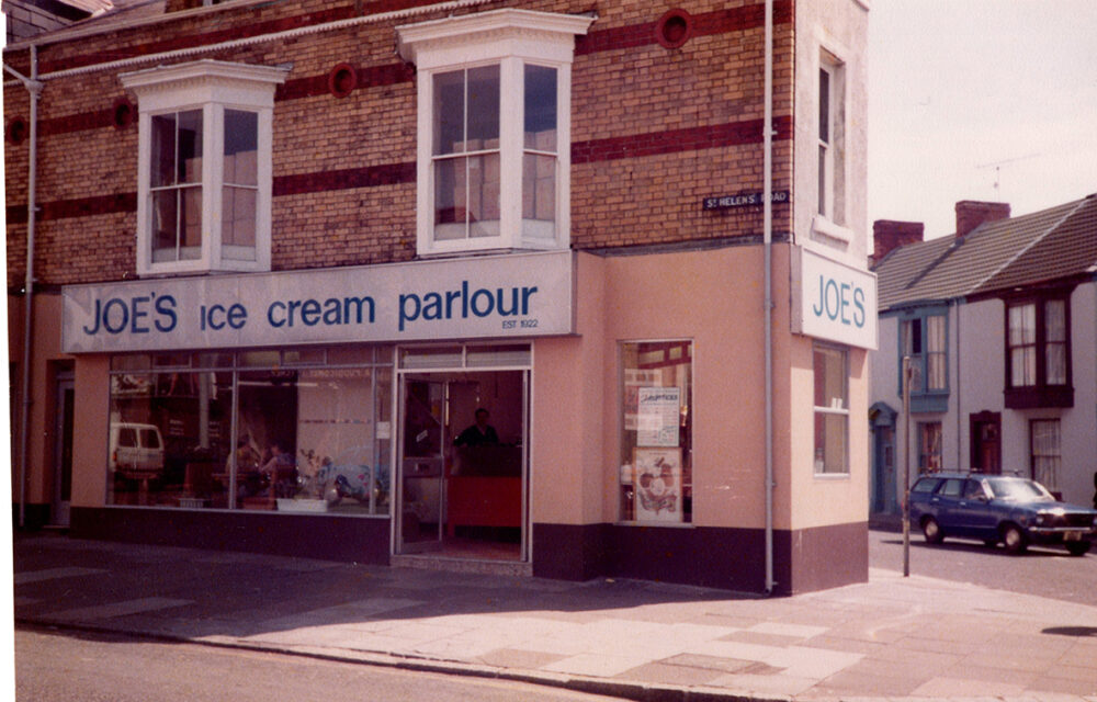 Joe's Ice Cream Parlour St.Helen's Road in the 80s