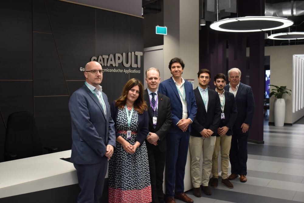 The CCR team took the members of ACCIÓ-Catalonia Trade & Investment for a tour of CSA Catapult based in Newport’s Imperial Park