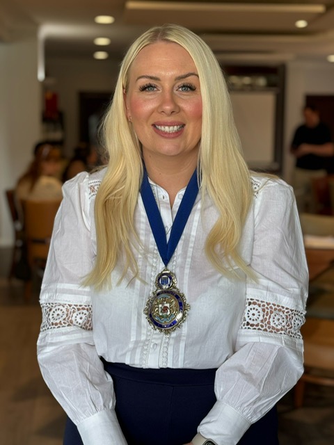 Alisha Edwards, President of Cardiff CII