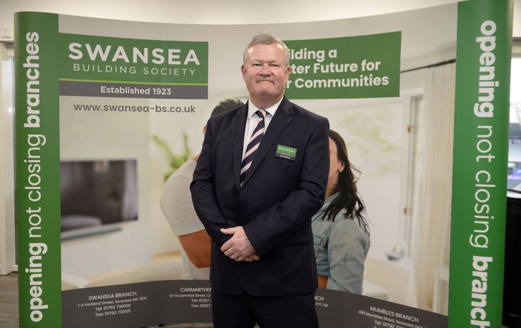 Alun Williams, CEO of Swansea Building Society, which launches new mortgage products for limited companies.