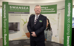 Alun Williams of Swansea Building Society which has announced record results.