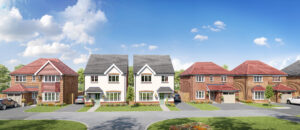 Anwyl Homes Street Scene CGI