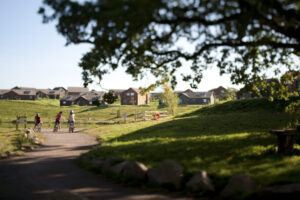 Bluestone lodges