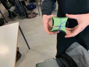 Bryn Celynnog school challenge - boxes