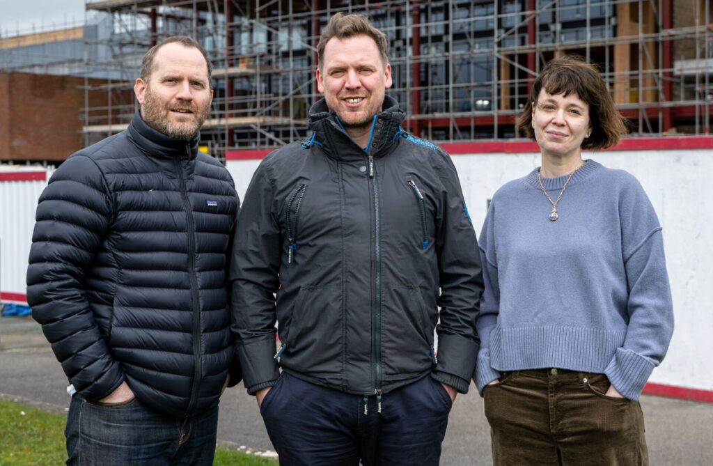 Bryn Williams (left) Liam Evans-Ford (centre) Kate Wasserberg (right) - credit Brian Roberts[1]