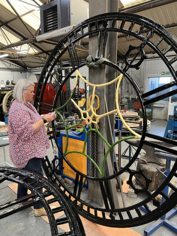 Clock face repair IMG_1505