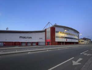 Wrexham Football Stadium, Wales, UK