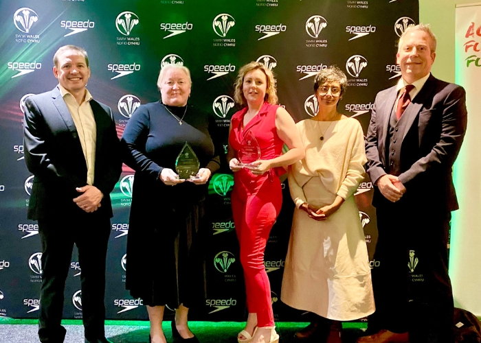 Halo Leisure makes waves with a double triumph at Swim Wales Awards for