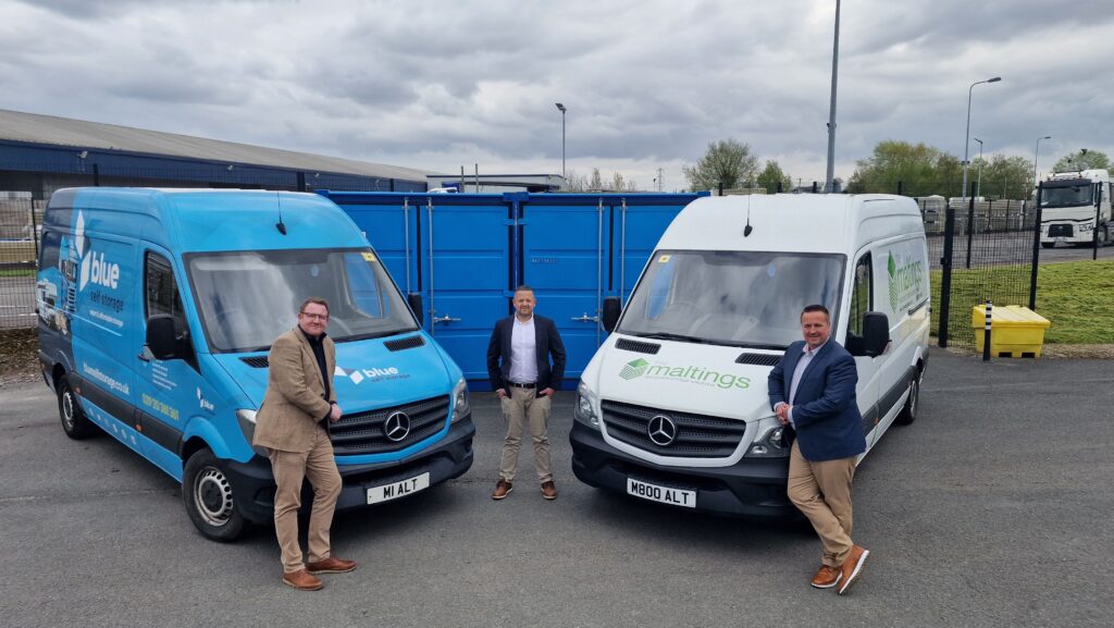 IMG blue self storage Ltd and Maltings Document Storage Solutions announced their merger to create ‘Blue Storage Group’