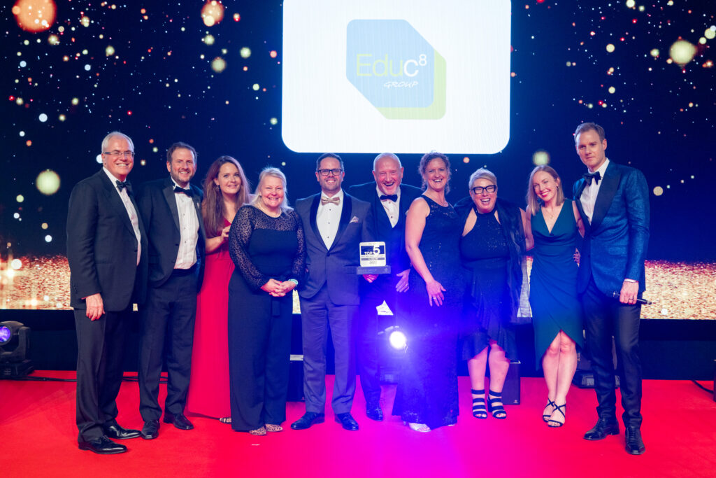 Left to right James Powell Natalie Hare Jude Holloway Grant Santos Colin Tucker Marianne Fletcher Joanne Giles Kath Stevenson and presenter Dan Walker