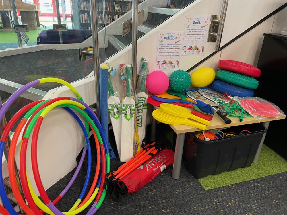 Denbighshire Libraries offering free sports equipment to children during  summer holidays