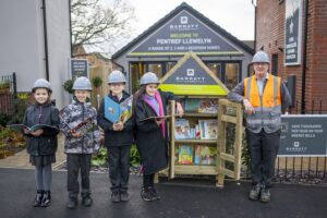 Little Library_Pentref Llewellyn_Penllergaer Primary School (1)