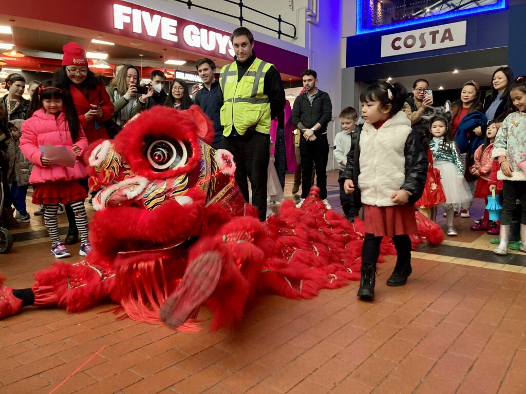 Main image - The Red Dragon Centre's Chinese Lion for Chinese New Year