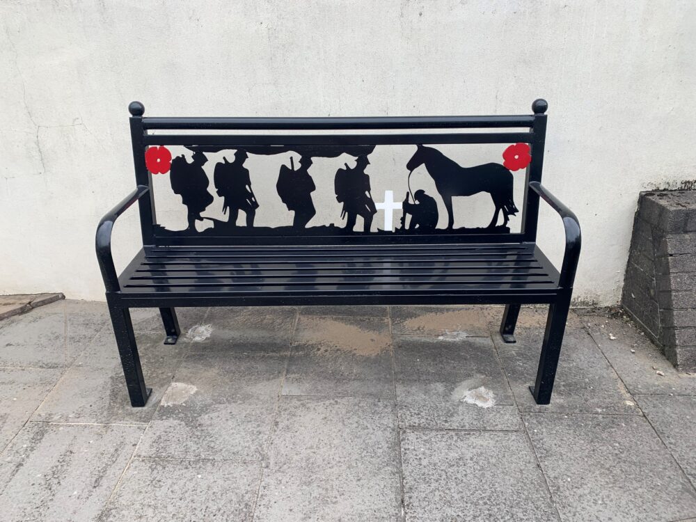 Newbridge remembrance bench