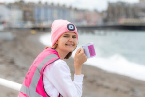 Sally Pierse, founder of The Chai Bike, uses ceramic mugs as a sustainable initiative