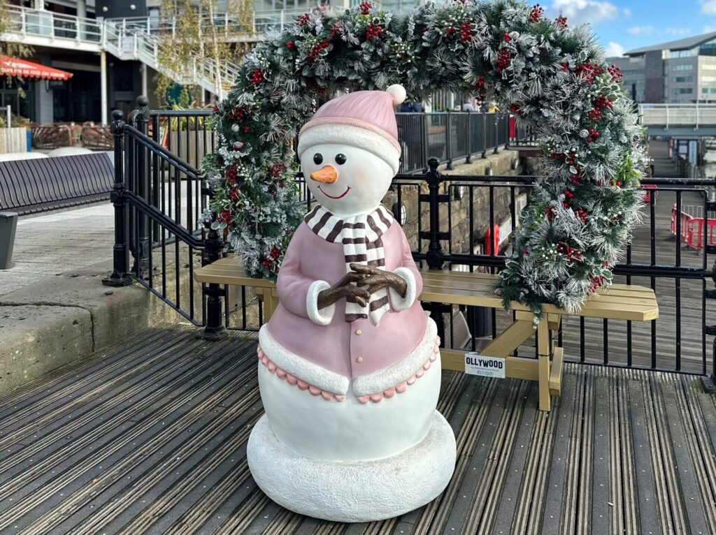 Snow Mother in Mermaid Quay