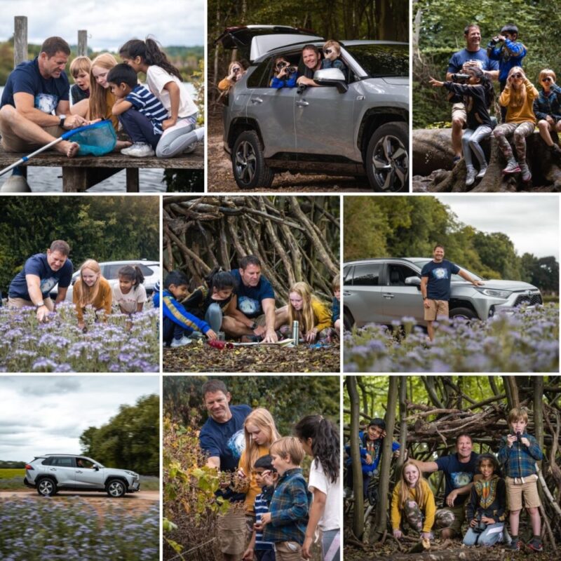 Steve Backshall shoot collage