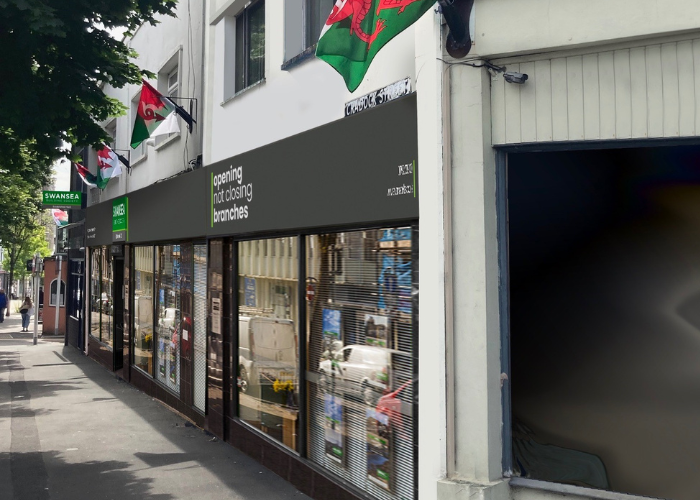 Swansea Building Society expand premises to 13 Cradock Street