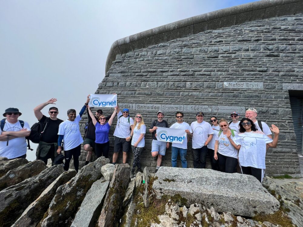 Team Cygnet Climb Yr Wyddfa