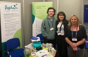 The Popham Kidney Support team at last year's UK Kidney Week event