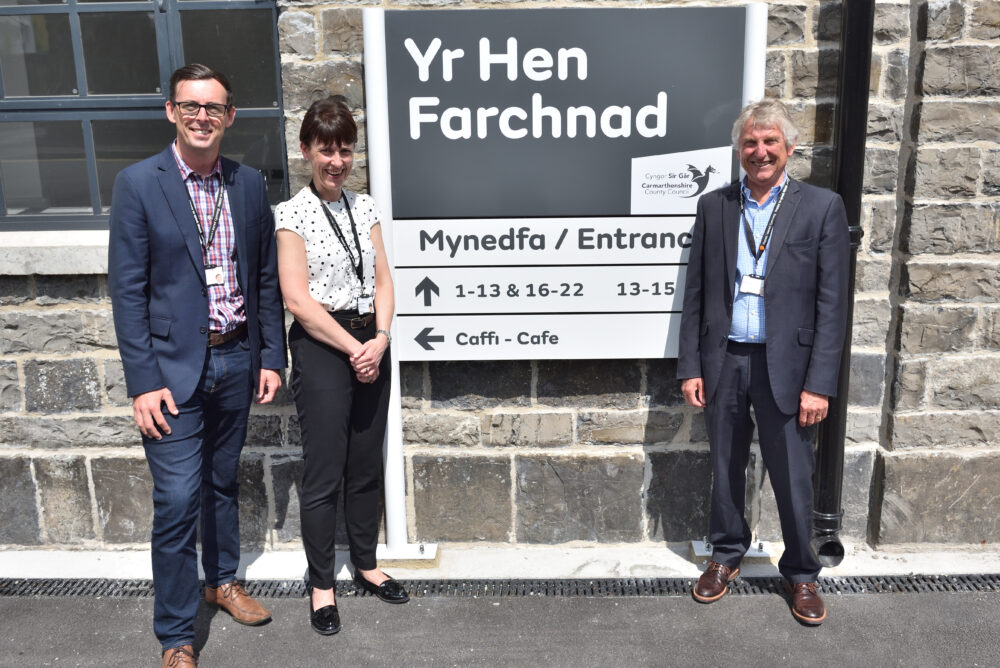 Opening of Llandeilo Market Hall