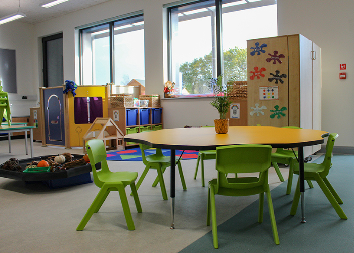 Ysgol y Castell classroom