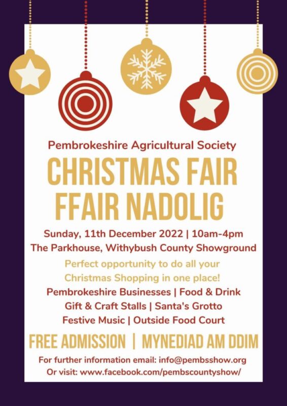 christmas fair pembs show